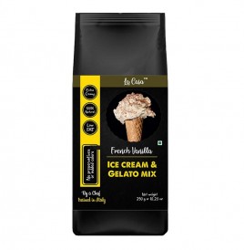 La Casa French Vanilla Ice Cream & Gelato Mix   Pack  290 grams